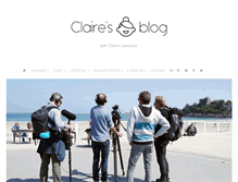 Tablet Screenshot of claires-blog.com